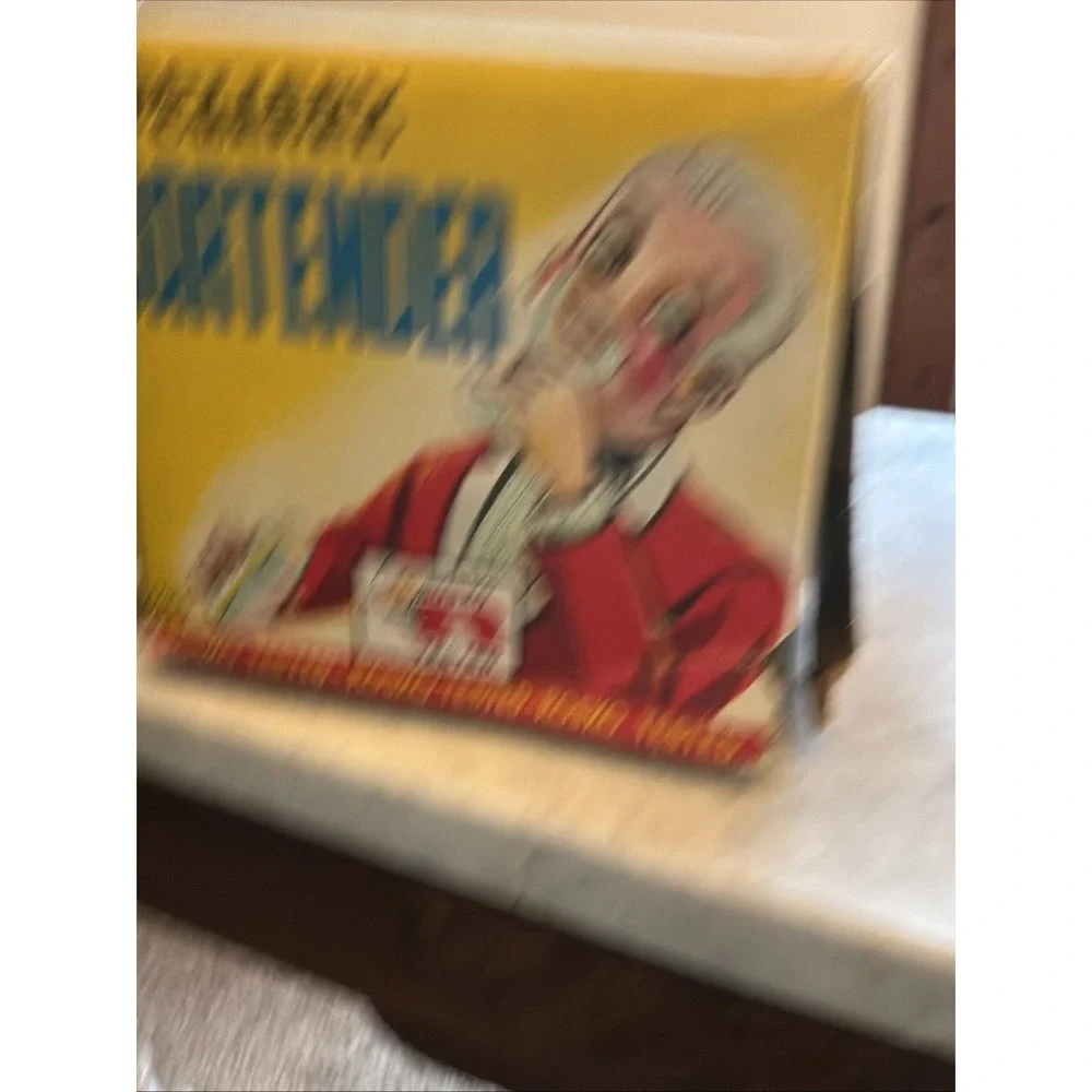 VTG African-American Rosco Bartender Charlie Weaver  Battery Powered Tin Japan